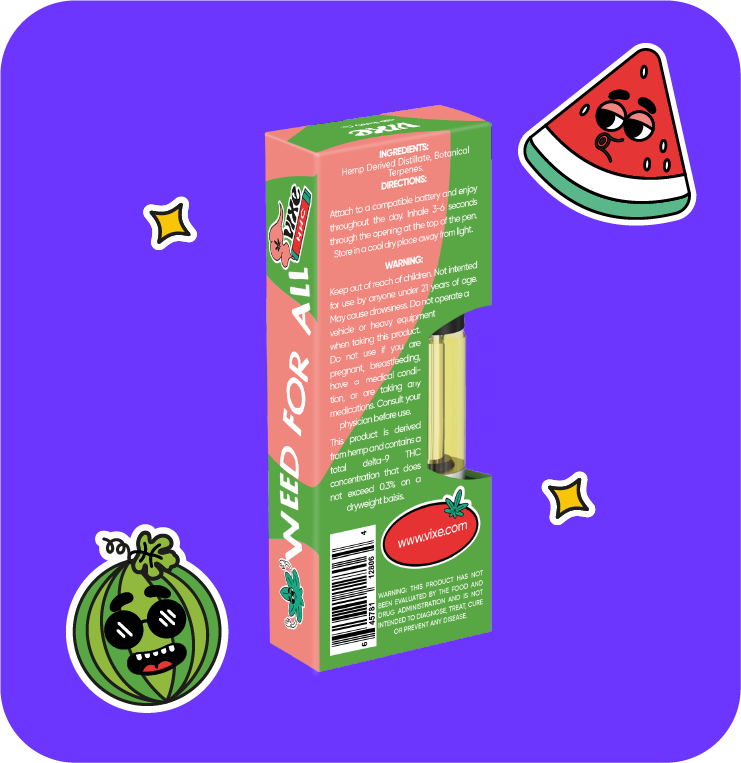 Vixe Cart - Watermelon Zkittles